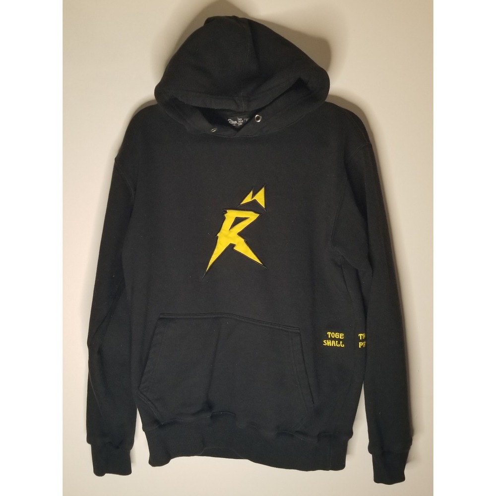 Reve Black Hoodie Mens Medium Pullover Good Condition